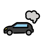 Exhaust Gases Car SVG Icon